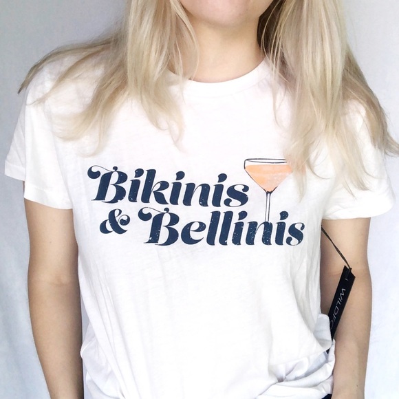 Wildfox NWT Summer Essentials Tee - Picture 2 of 3